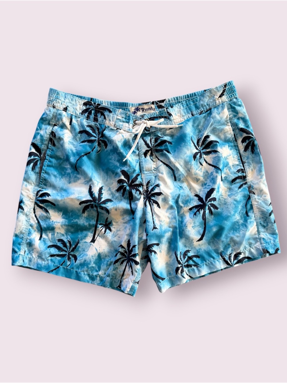 Trunks Surf & Swim Co Blue Palm Tree Trunks